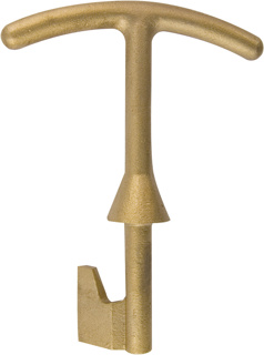 Bronze Meter Box Key