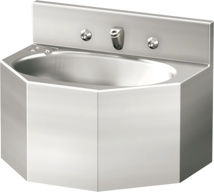 Acorn 18" Multi-Sided Lavatory with Oval Bowl