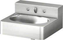 Acorn 18" Lavatory Sink with Oval Bowl - ADA compliant