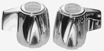 Delta Chrome Plated Lever Handles (1 Pair)