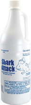 Shark Attack Liquid Drain Cleaner, 1 Quart, 12 per Case