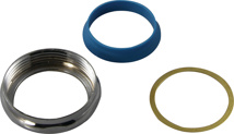Solid Brass Slip Joint Nut with Solution Washer 1-1/2" IPS X 1-1/2" Tubular
