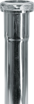 Tubular Slip Joint Extension Tube 1-1/4" X 8" Chrome, 17 Gauge