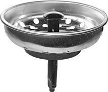 Stainless Steel Basket And Plastic Post With A Neoprene Stopper