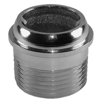 Sloan CP 1-1/4" Ground Joint Stop Nipple H-5-CP