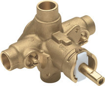 Moen Posi-Temp® Tub/Shower Pressure-Balancing Rough-In Valves with Stops CxC Connections