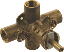Moen Posi-Temp® Tub/Shower Pressure-Balancing Rough-In Valves with Stops IPS Connections