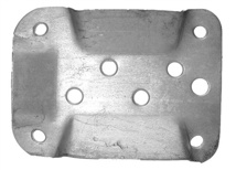 Stamped Steel Hanger (Three Notch) For Cast Iron Lavatories