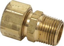 Compression x Male Reducing Adapter 5/8" OD Tube x 3/4" MPT