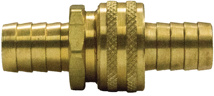 Male and Female Brass Hose Connector, 5/8"