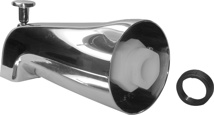 1-4-All Diverter Tub Spout, Chrome Plated
