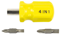 Stubby 4-in-One Screwdriver