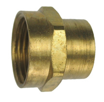 Brass Hose Fitting 3/4" FHT x 1/2" FPT