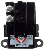 2 Point Plain Lower Thermostat with HLC