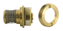 Central Brass Cartridge With Lock Nut