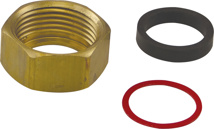 Sloan 3/4" RB Coupling Nut Set With Washer 0306054
