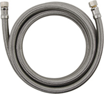 Stainless Steel Braided Supply, 1/4" Compression X 1/4" Compression X 60"