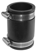 1-1/2" Fernco Connector, CI,PVC,CTS,ST, LEAD
