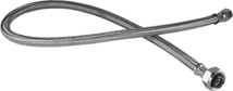 Stainless Steel Braided Supply, 3/8" Compression X 1/2" FPT X 30"