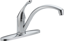Delta 8" Kitchen Faucet Less Spray 1.8 GPM