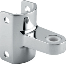 Hinge Bracket for Steel Pilasters 1-1/4" Thick with Rounded Ends