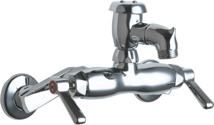 Chicago 4" To 8-3/8" Service Sink Faucet