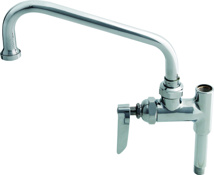 T&S Brass Add-On Faucet With Swing Spout