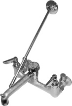 T&S Brass 8" Service Sink Faucet, With Integral Stops