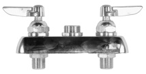 T&S Brass 4" Workboard Faucet Less Spout