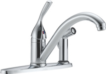 Delta 8" Kitchen Faucet With Spray