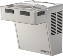 Halsey Taylor Wall Mount ADA Cooler, Non-Filtered 8 GPH Stainless, Model HAC8SS-NF
