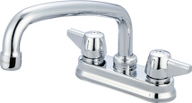 Central Brass 4" Laundry Faucet With 8" Swivel Spout