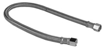 Stainless Steel Braided Supply, 3/8" Compression X 3/8" Compression X 20"