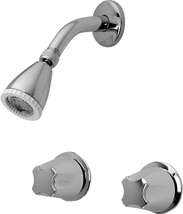 Price Pfister Shower Valve With Metal Verve® Handles, Iron Pipe Unions