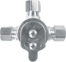 Sloan Mechanical MIX-60-A 3/8" OD Compression with Intregal Back Checks