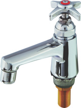 T&S Brass Single Basin Faucet – Hot
