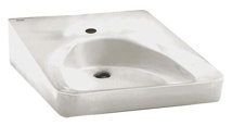 American Standard Lavatory Sink, Center Hole Only, 20" x 27"