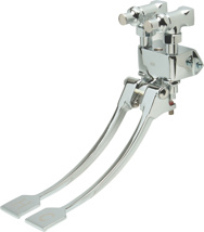 Zurn AquaSpec® Wall-Mounted Double Foot-Pedal Mixing Valve, Self-Closing, Lead-Free, Polished Chrome