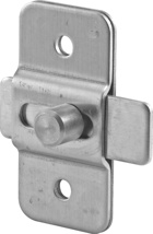 Stamped Stainless Steel Slide Latch (Fasteners Not Included)