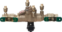 Watts 3/4" Reduced Pressure Zone Backflow Preventer Assembly with Flood Sensor