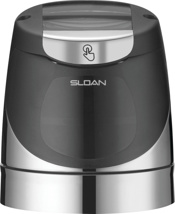Sloan Solar Powered Flush Valve 1.0 GPF/1.5 GPF, Polished Chrome Finish, Dual Flush, Electrical Override