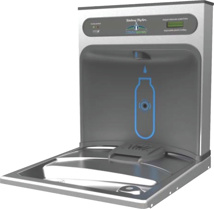 Halsey Taylor HydroBoost Bottle Filling Station RetroFit Kit, Filtered Non-Refrigerated. Fill Rate is 1.5 GPF, Model HTHB-HAC-RF