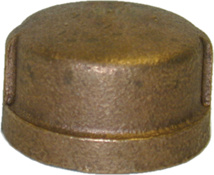 3/8" Brass Cap