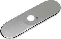 Chicago 8" Trim Plate With Locating Pin & Mounting Hardware for HyTronic Series Faucets