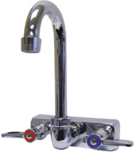 Advance Tabco 3-1⁄2" Gooseneck Splash Mounted Faucet 1.0 GPM