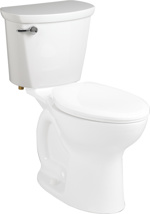 American Standard Tank, Left Hand Trip Lever With Lid, 10" Rough-In, 1.28 GPF, White