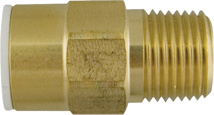 John Guest SpeedFit 1/2"CTS X  3/4"MPT Lead Free Brass Male Connector