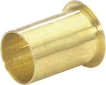 Brass Insert For Use With 1/4" OD Plastic Tube