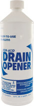 Non-Acid Drain Opener, 1 Quart, 12 per Case