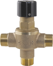 Leonard Model 370 Thermostatic Point-of-Use Mixing Valve, 3/4" Copper Encapsulated Thermostat